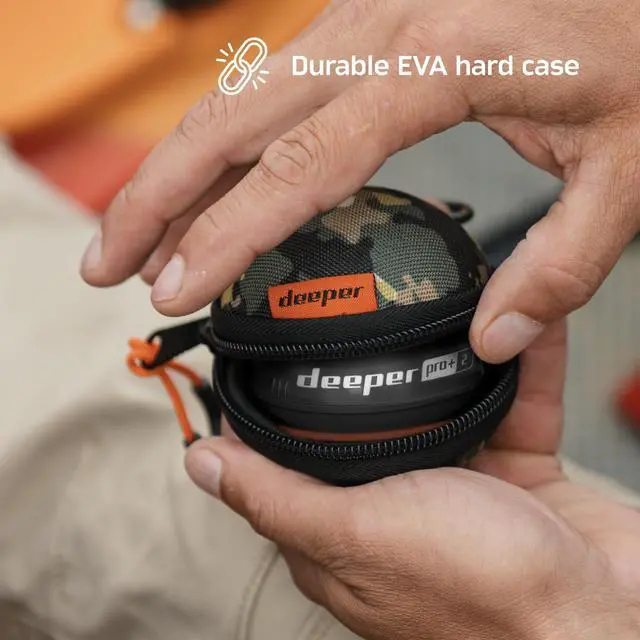 Alt view image 3 of 4 - Sonar Hard Case, Protect Any Sonar, Carry Hands-Free with The Included Carabiner