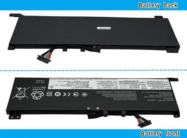 Alt view image 6 of 6 - L19M4PC0 Laptop Battery Replacement for Lenovo Legion 5P-15IMH05 Legion 5-15IMH05 5-15ARH05 Series 5B10W86196 L19C4PC0 5B10W86195 L19M4PC1 5B10W86192 L19C4PC1 5B10W86194