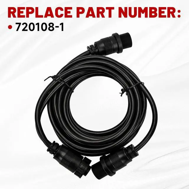 Alt view image 4 of 7 - 14 M360 2DDI Y Transducer Adapter Cable Compatible with MEGA 360 and 2D/MDI Transducers, 14-Pin Y Cable Replace 720108-1