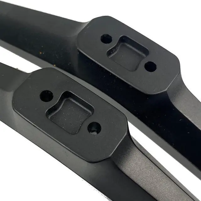 Alt view image 2 of 7 - Replacement TV Base Stand Legs for TCL 65" (A00348-0), Compatible with: 65S451 Smart TV, Legs with Screws Set Included, Non-Slip TV Support Base