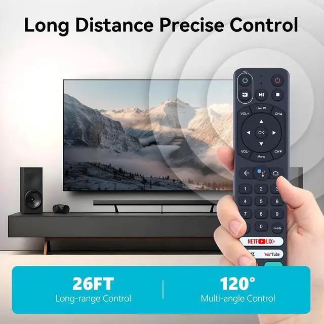 Alt view image 5 of 6 - Replacement Voice Remote Control fit for InfiniTV EVO PRO VISTAR TV Box