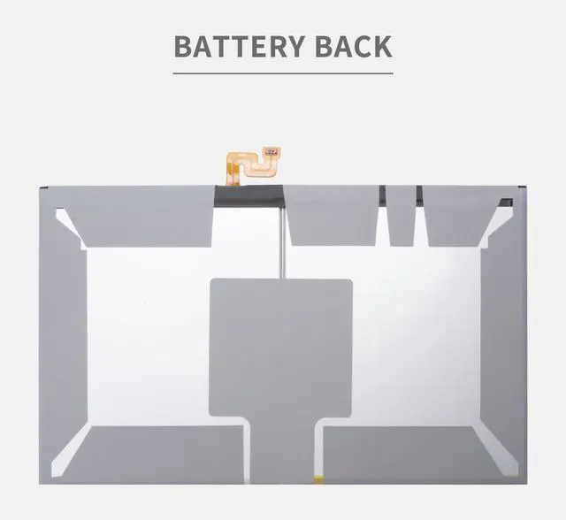 Alt view image 4 of 6 - EB-BT975ABY Tablet Battery for Samsung Galaxy Tab S7 FE SM-T733 12.4" S7 | FE 5G 12.4" S7 Plus 12.4" S7+ Plus 5G 12.4" S7+ 12.4" 2020 SM-T738U SM-T975N SM-T970 SM-T975 SM-T976N SM-T978U SM-T976B