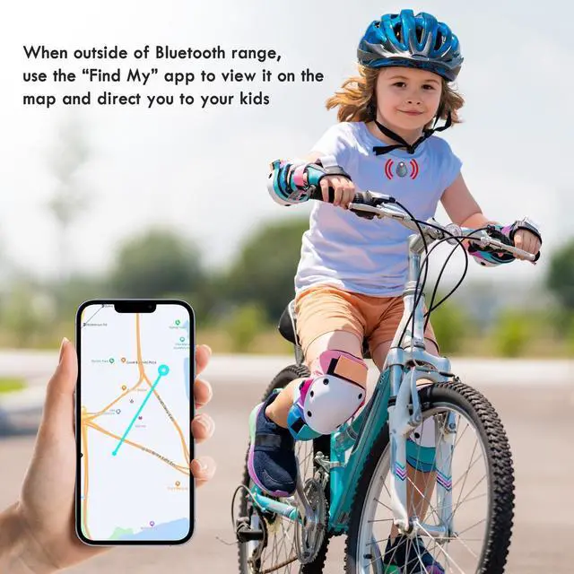 Alt view image 2 of 6 - Utag GPS Tracker for Kids,2pcs Key Finder Works with Apple Find My (iOS only),Privacy Protection, Lost Mode, Waterproof,Bluetooth Tracker for Children, Seniors, Pets, Backpack (Black)
