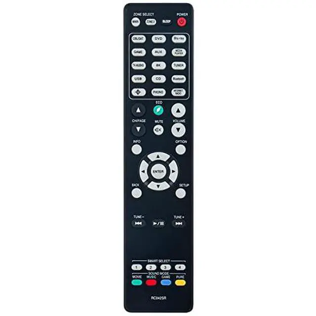 Alt view image 4 of 4 - RC042SR Replace Remote Control Work for Marantz SR6015 NR1711 SR5015 | SR5015OM SR5015DAB SR5015 DAB AV Receivers