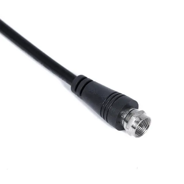 Alt view image 4 of 5 - F Type Coax Cable Splitter F Male to F Dual Male Cable 75Ohm for Connection, TV, Satellite Receiver (with 3 F Female adapters) 2 Pack