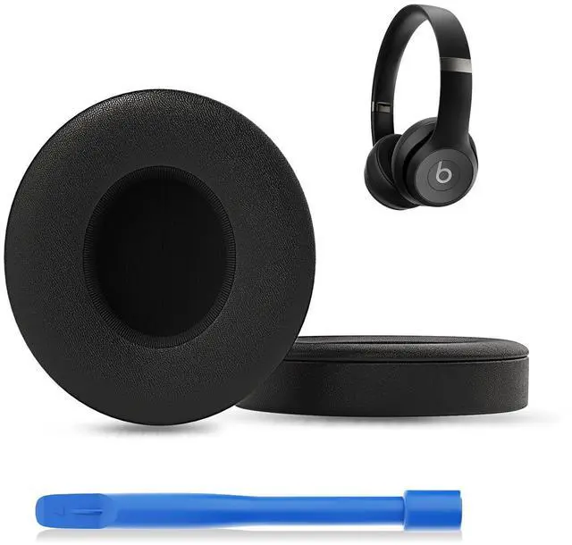 Main image of Replacement Ear Pads for Beats Solo 4 On-Ear Headphone, Black | Solo 4 Ear Pads for Beats Solo4 Headphone