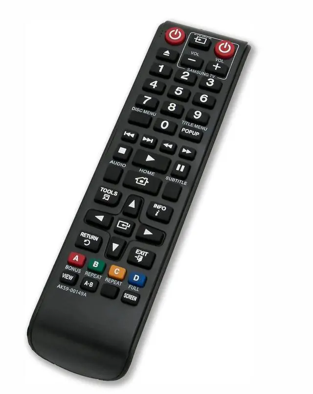 Main image of Replacement Remote Control for Samsung BD-JM57 BD-J5700/ZA BD-FM51C BD-FM51C/ZA Blu-ray Disc Player