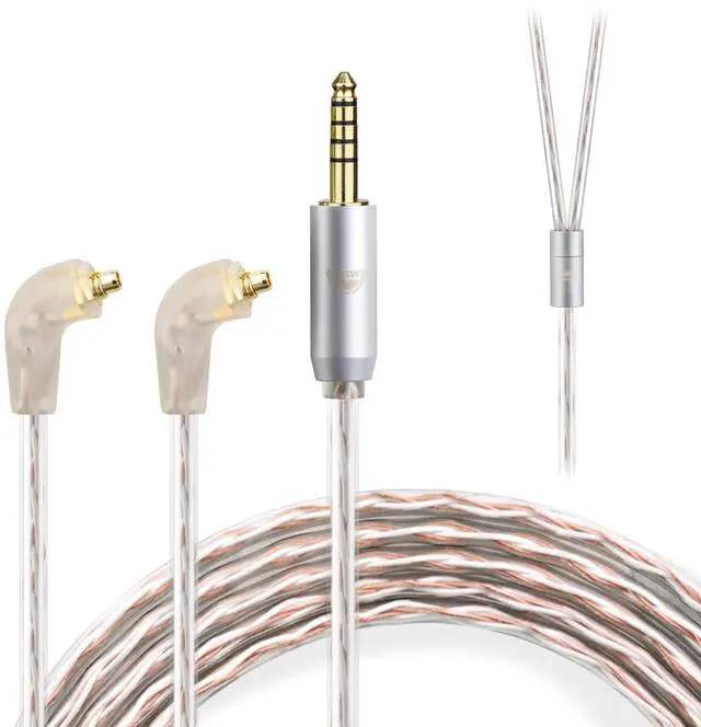 Main image of ER4SR to 4.4MM Upgraded Replacement Cable for Etymotic Earphones Cable 4 Core for Etymotic ER4SR ER4XR ER3XR ER3SE ER2XR ER2SE LN008099 3.94FT