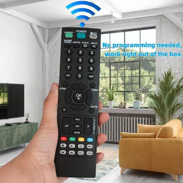 Alt view image 2 of 6 - Replacement Remote Control for LG 42PA4500-UF 47LS4500-UD 47LS4500-UD 55LS4500-UD LED Smart HDTV TV
