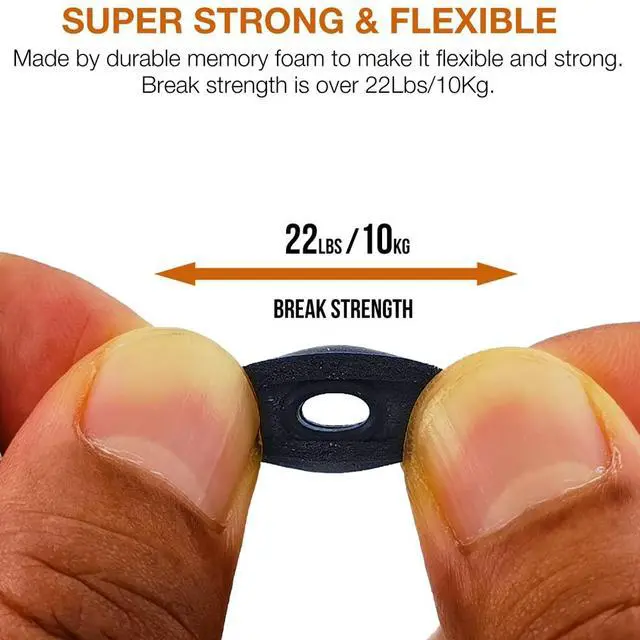 Alt view image 3 of 4 - Replacement Memory Foam Eartips for Raycon Earbuds,3 Pairs,Upgrade | Compatible with Raycon The Everyday Bluetooth Wireless Earbuds / Raycon Pro Earpad Ear Tips,with S/M/L size, Black