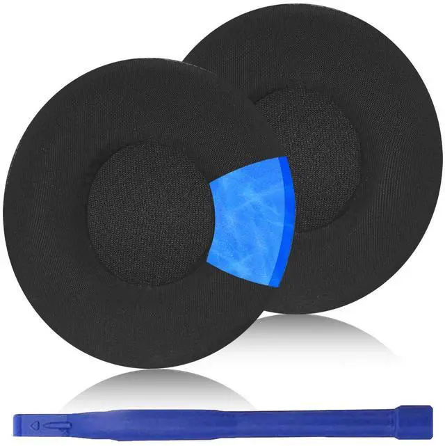 Main image of Replacement Ear Pads Cushions for Beats Solo 4 On-Ear Headphones, Upgraded Cooling Gel Earpad Covers Replacement Parts for Beats Solo4, Softer Foam & Surface Material - Black
