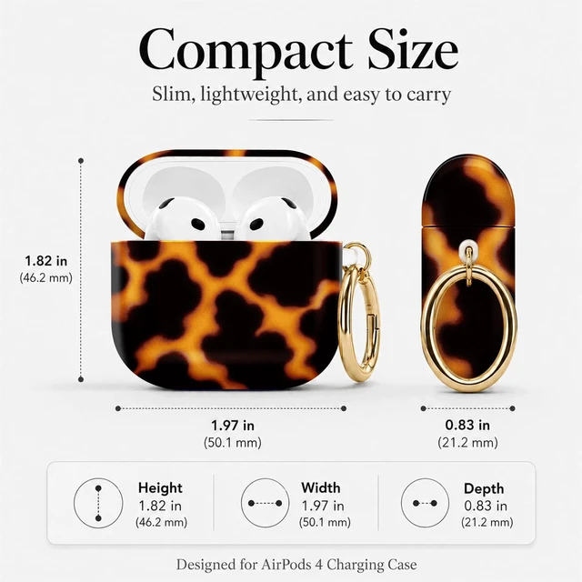 Alt view image 3 of 7 - Compatible with Airpod 4 Case,TPU Cute Pattern Protective, Shockproof Anti Scratch Case with Keychain Ring, Supports Wireless Charging(Abstract Orange Black)