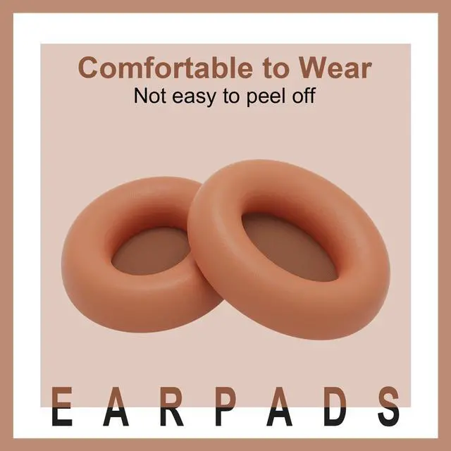 Alt view image 4 of 7 - Replacement Ear Pads Cover Compatible with Beats Studio Pro Over-Ear Headphone, Dune Ear Pads Cushions