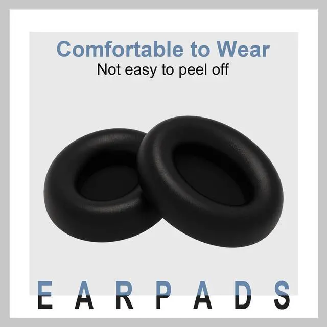 Alt view image 5 of 7 - Replacement Ear Pads Cover Compatible with Beats Studio Pro Over-Ear Headphone, Black Ear Pads Cushions
