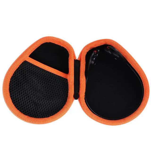 Alt view image 2 of 6 - Hard Carry Case Compatible with Ortizan Open Ear Headphones I10 | Lightweight & Carry, Dustproof Storage, Travel Friendly, Portable for Daily Use, Black+Orange Case