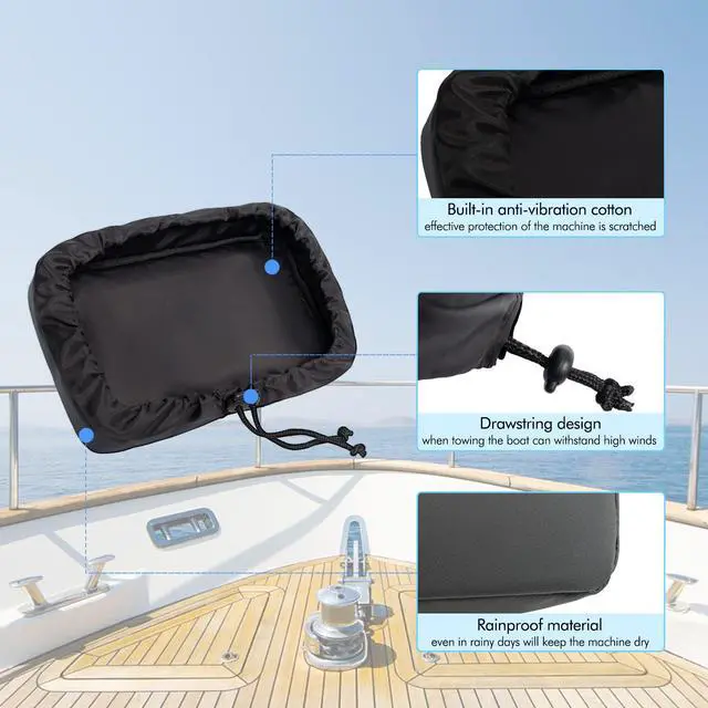 Alt view image 2 of 7 - Humminbird Fish Finder Cover for Humminbird Helix 7/Helix 5 All Series, Rainproof, Sunproof and dustproof (Helix 7 Cover)