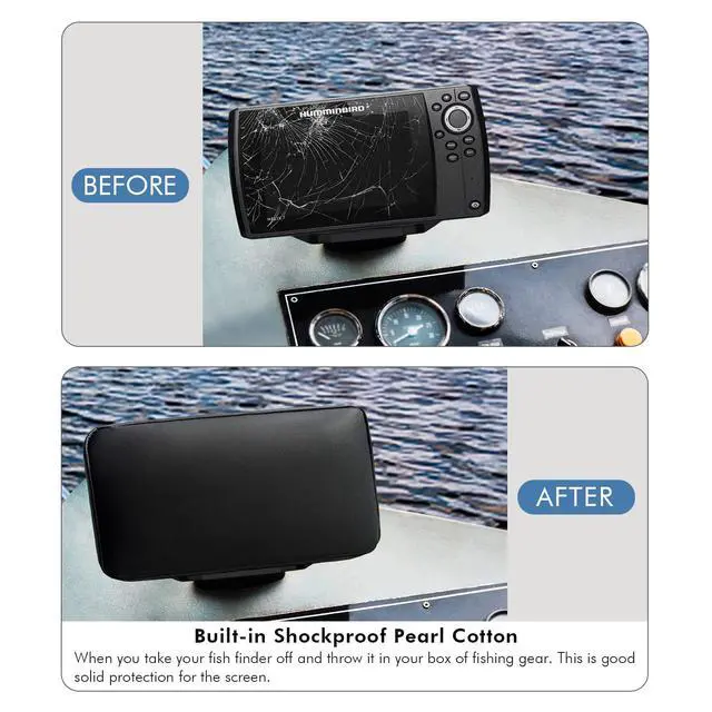 Alt view image 4 of 7 - Humminbird Fish Finder Cover for Humminbird Helix 7/Helix 5 All Series, Rainproof, Sunproof and dustproof (Helix 7 Cover)