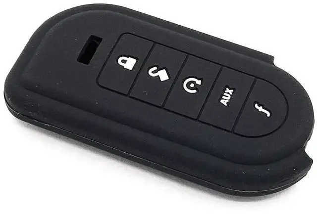 Alt view image 4 of 5 - #7153V 7254V 7654V Black Silica gel protective shell Remote Control V3 Soft Silicone Protective Cover Replacement Part New for Viper