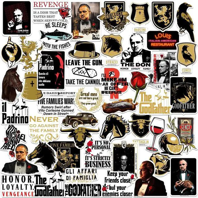 Main image of The Godfather Movie 50ct Vinyl L Deluxe, Tablet, Indoor & Outdoor Use