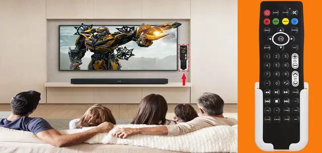 Alt view image 3 of 4 - Replacement Remote Control for Furrion Aurora Outdoor 4K UHD HDR LED Outdoor Television FDUF43CBR FDUF49CBR FDUF55CBR FDUF65CBR FDUP43CBR FDUP49CBR FDUP65CBR FDUP55CBR