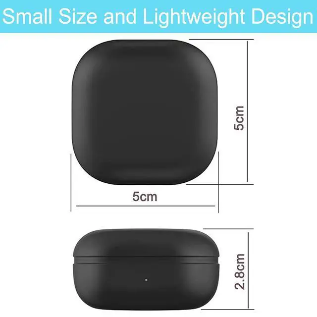 Alt view image 5 of 7 - Charging Case for Galaxy Buds Pro (1st Gen, SM-R190) - Charger Case Cover Dock USB-C Cable for Samsung Galaxy Buds Pro Earbuds (700mah, Black)