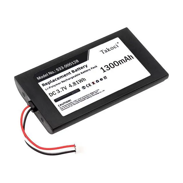Alt view image 2 of 5 - 1300mAh Replacement Battery for Harmony 950 Elite 915-000257 915-000260 Remote Controls Part Number 533-000128 623158
