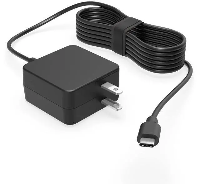 Main image of 45W USB Type C AC Charger Fit for Asus Chromebook Flip C434TA C434T C434 C433TA C433T C433 C436FA C436F C436 C214MA C214M C214 Adapter Power Supply Cord