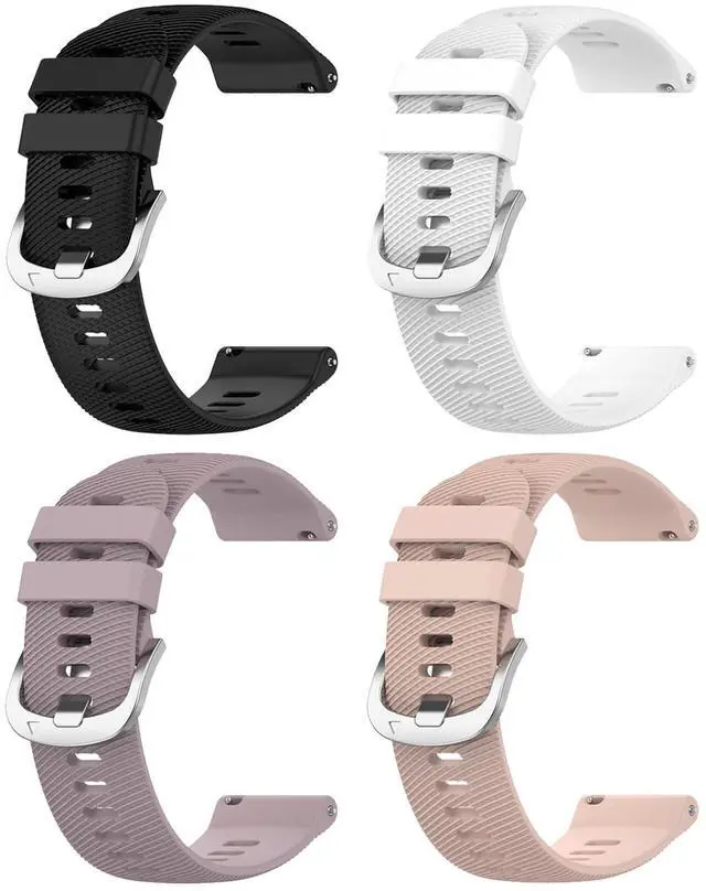Main image of 4PCS Band Compatible with Garmin Venu 3/2 Forerunner265/255 Vivoactive 4 45mm,Silicone Quick Release Bands For Men Women