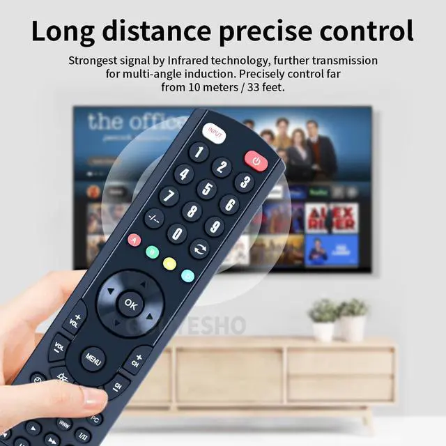 Alt view image 3 of 6 - New Replacement Remote Control for Bose Hi-Fi Soundtouch 300 Sound Bar