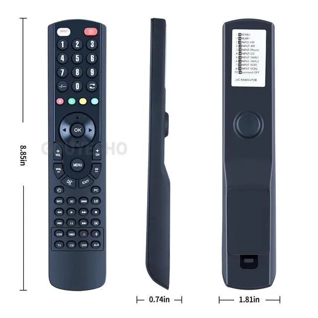 Alt view image 6 of 6 - New Replacement Remote Control for Bose Hi-Fi Soundtouch 300 Sound Bar