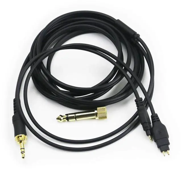 Main image of Replacement Audio Upgrade Cable Compatible with Sennheiser HD650, HD600, HD580, HD660S, HD660S2, HD58X, HD565, HD545, HD535, HD525, Massdrop HD6XX Headphones 2meters/6.6feet