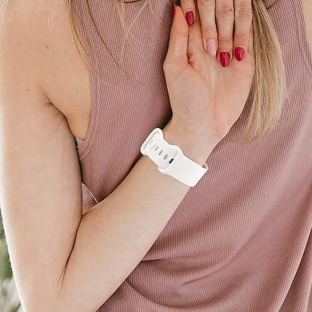 Alt view image 4 of 6 - Compatible with Bark Watch Bands, Quick Release Classic Watch Bands Soft Silicone Bands Bracelet Sports Strap Compatible with Bark Watch 1.5 Inches