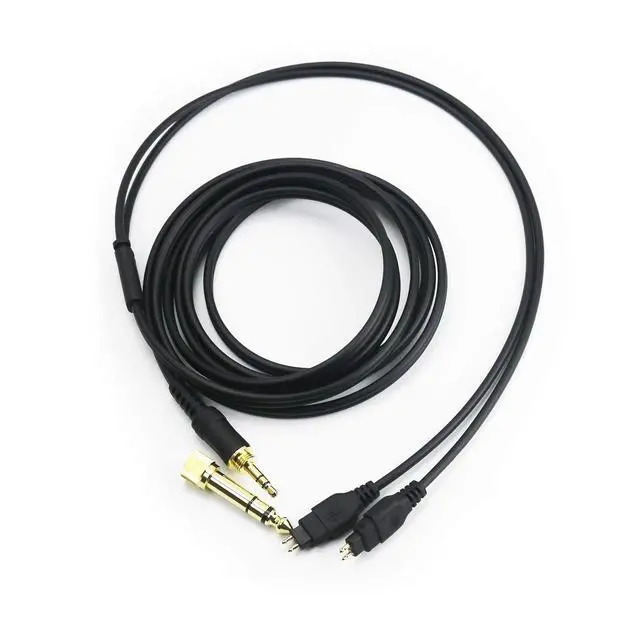 Alt view image 3 of 7 - Replacement Audio Upgrade Cable Compatible with Sennheiser HD650, HD600, HD580, HD660S, HD660S2, HD58X, HD565, HD545, HD535, HD525, Massdrop HD6XX Headphones 2meters/6.6feet