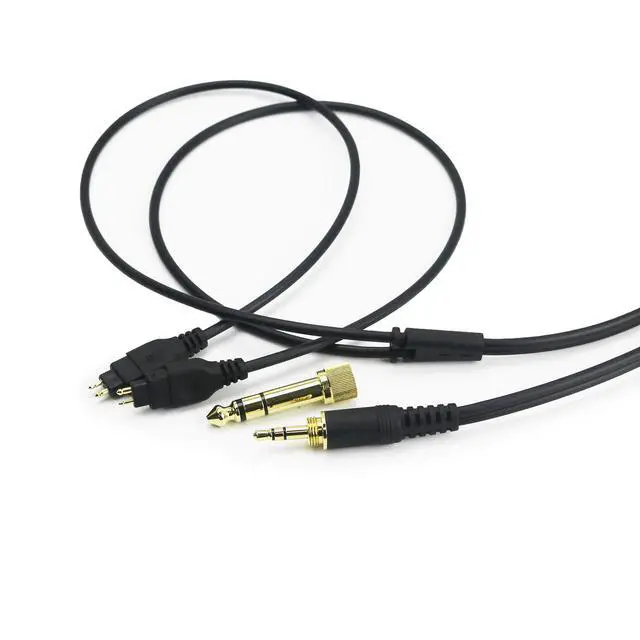Alt view image 4 of 7 - Replacement Audio Upgrade Cable Compatible with Sennheiser HD650, HD600, HD580, HD660S, HD660S2, HD58X, HD565, HD545, HD535, HD525, Massdrop HD6XX Headphones 2meters/6.6feet