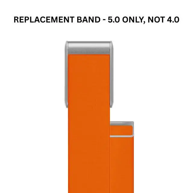 Alt view image 2 of 2 - CoreKnit Band Compatible with Whoop 5.0/MG, Replacement HydroKnit Wrist Band, Waterproof and Quick Drying, Precious Metal, Lightweight Material, Premium Quality. NOT for 4.0