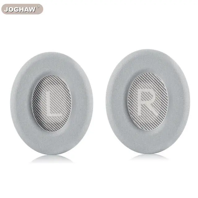 Alt view image 2 of 6 - Full Cooling Gel Replacement Earpads for Bose QuietComfort QC35 Headphones Ear Pads Cushions with Breathable Ice Silk Fabric, High-Density Noise Cancelling Foam - Gray