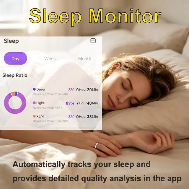 Alt view image 4 of 7 - Smart Ring for Women Men, Two-Tone Gold Silver Health Tracker Ring with Sleep Heart Rate Blood Oxygen Monitor, Waterproof Titanium Smart Rings, Fitness Activity Tracker Ring for Sports Daily Wear #10