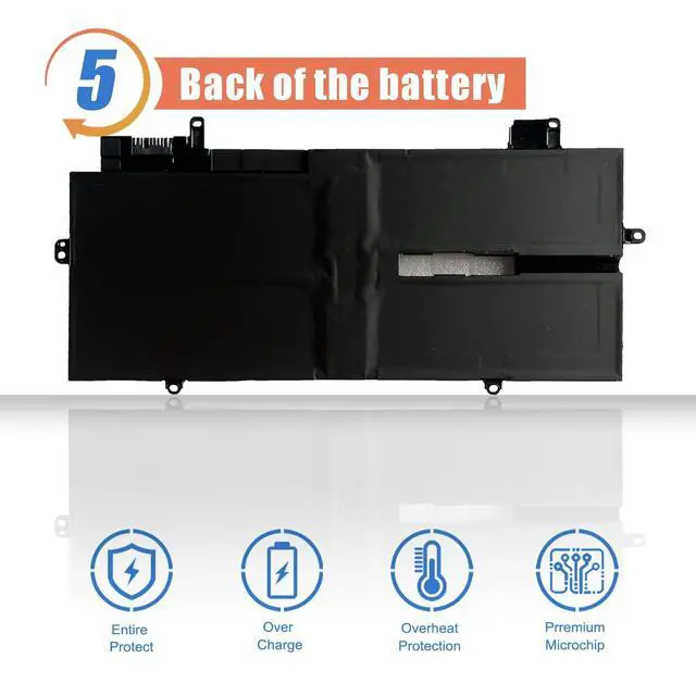 Alt view image 6 of 6 - 57Wh L20C4P71 L20M4P71 Laptop Battery Compatible with Lenovo ThinkPad X1 Carbon 9th 10th Gen X1 Yoga 6th 7th Gen 2021 Series 5B10W13974 SB10T83216 L20D4P71 SB10T83218 SB10T83217