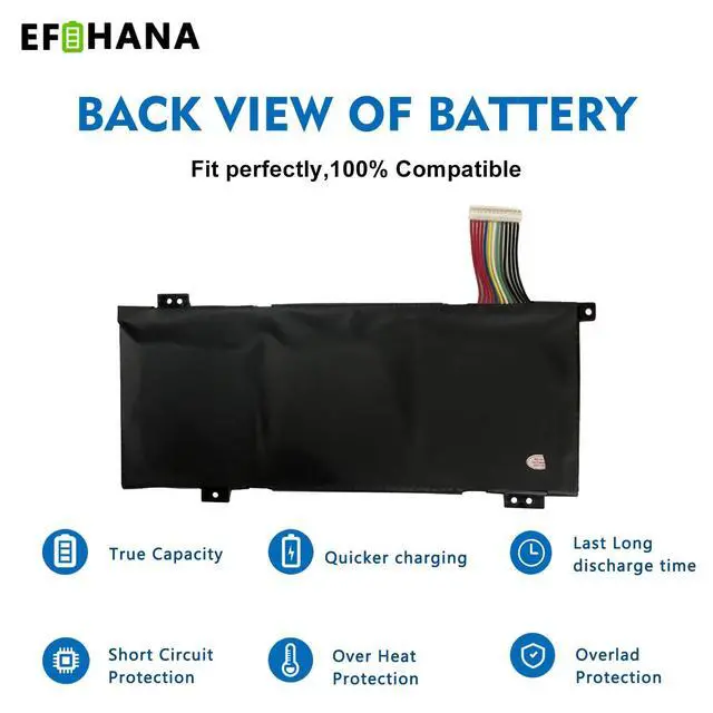 Alt view image 6 of 6 - GK5CN-00-13-3S1P-0 Laptop Battery Replacement for Getac Tongfang GK6Z5CN Schenker XMG Neo 15 XNE15M19 Maingear Vector 15 Eluktronics Matrix RP-17 Series 11.4V 46.74Wh 4000mAh
