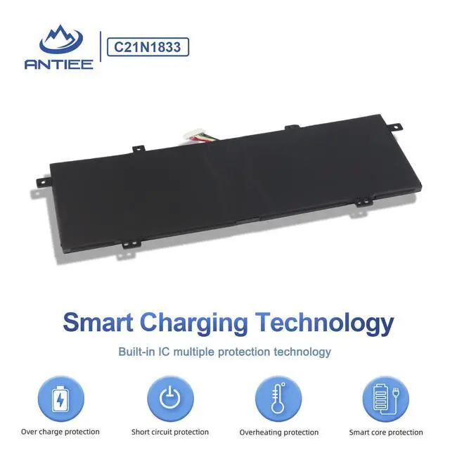 Alt view image 4 of 6 - C21N1833 Battery for Asus VivoBook S14 & ZenBook 14 | for Asus VivoBook S14 S431/S431F/FA/FL ZenBook 14 UM431/UM431D/DA UX431/UX431F/DA/FL/FN/FA, AM006T, X431FA/FL, S431FA-EB159T