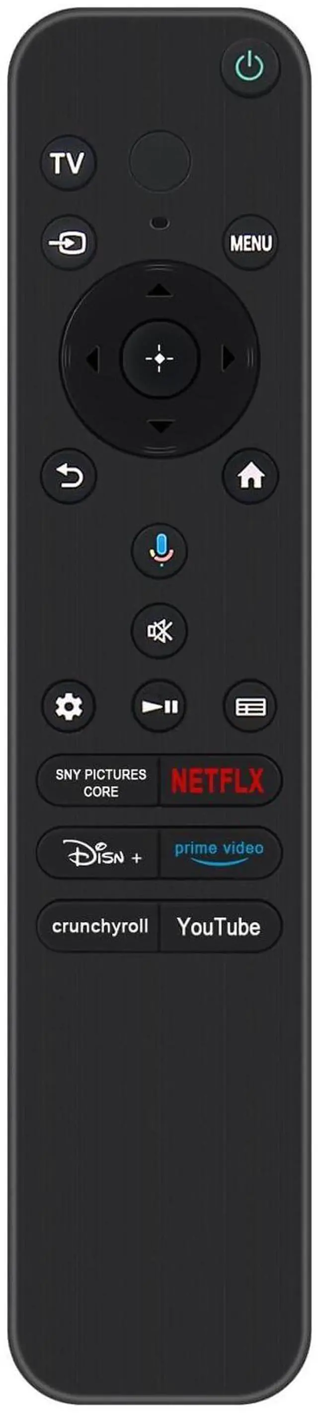 Main image of RMF-TX820U Replace Voice Remote w Backlight fit for Sony BRAVIA 3 Smart TV | K-43S30 K-75S30 K-75XR70 K-85S30 K-85XR70 K-43XR70 K-50S30 K-50XR70 K-55S30 K-55XR70 K-65S30 RMF-TX920U