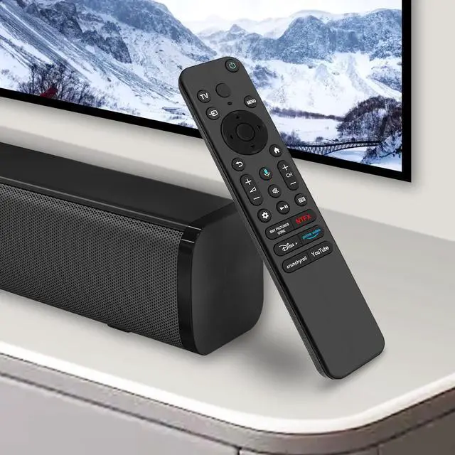 Alt view image 6 of 7 - RMF-TX820U Replace Voice Remote w Backlight fit for Sony BRAVIA 3 Smart TV | K-43S30 K-75S30 K-75XR70 K-85S30 K-85XR70 K-43XR70 K-50S30 K-50XR70 K-55S30 K-55XR70 K-65S30 RMF-TX920U