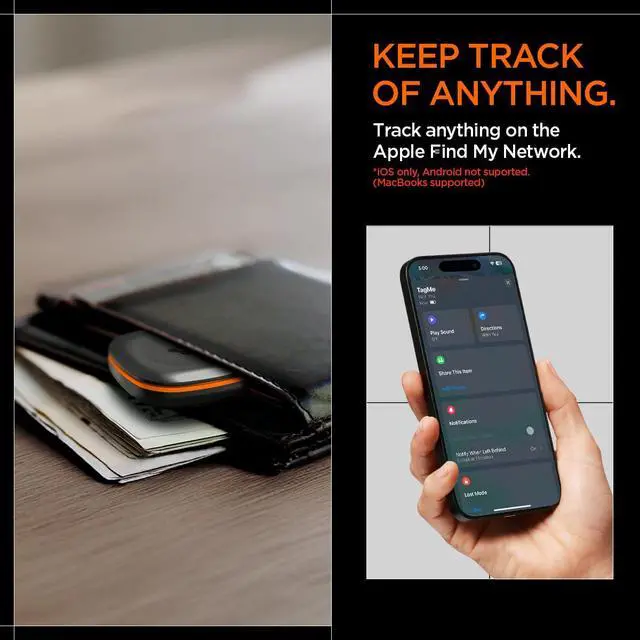 Alt view image 3 of 7 - TagMe Bluetooth Tracker, Works with Apple Find My (1 Pack)
