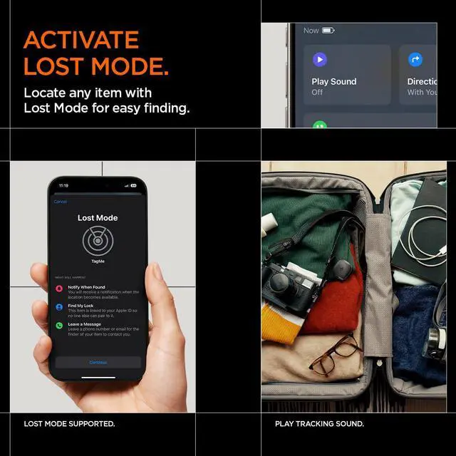 Alt view image 4 of 7 - TagMe Bluetooth Tracker, Works with Apple Find My (1 Pack)