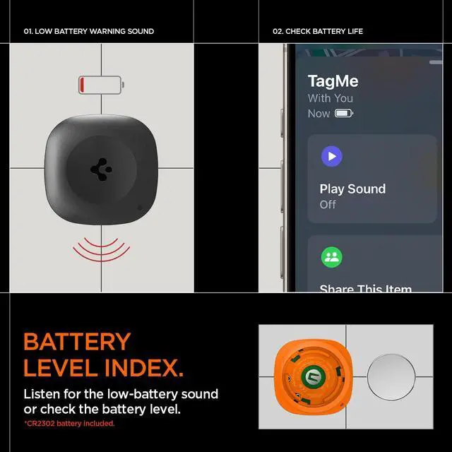 Alt view image 6 of 7 - TagMe Bluetooth Tracker, Works with Apple Find My (1 Pack)