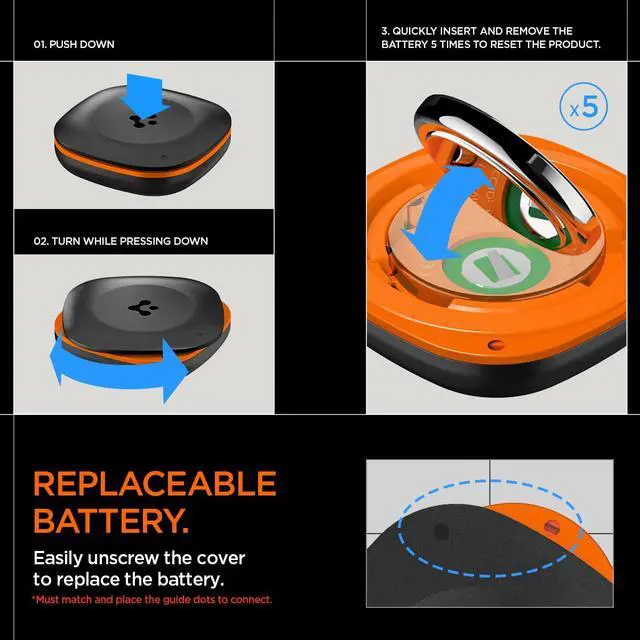 Alt view image 7 of 7 - TagMe Bluetooth Tracker, Works with Apple Find My (1 Pack)