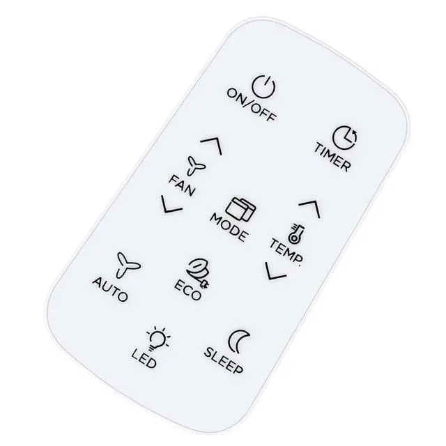 Alt view image 4 of 5 - RG15C/E Replacement Remote for Toshiba Window Air Conditioner RG15C1/E | Compatible Models: RAC-WK1012ESCWRU RAC-WK0612CRRU RAC-WK1212ESCWRU RAC-WK0812ESCWRU, No Programming, Fast Response