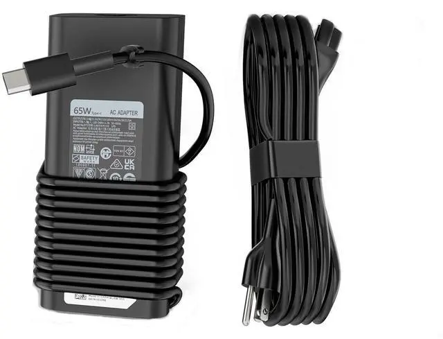 Main image of 65W 45W Watt USB C Type C Laptop Charger for Dell Fast Charging AC Adapter | Latitude 3450 5520 7420 5420 5550 5450 5440 5430 5540 5530 7440 Inspiron 14 16 XPS 13 Chromebook 3100 Computer Power Supply