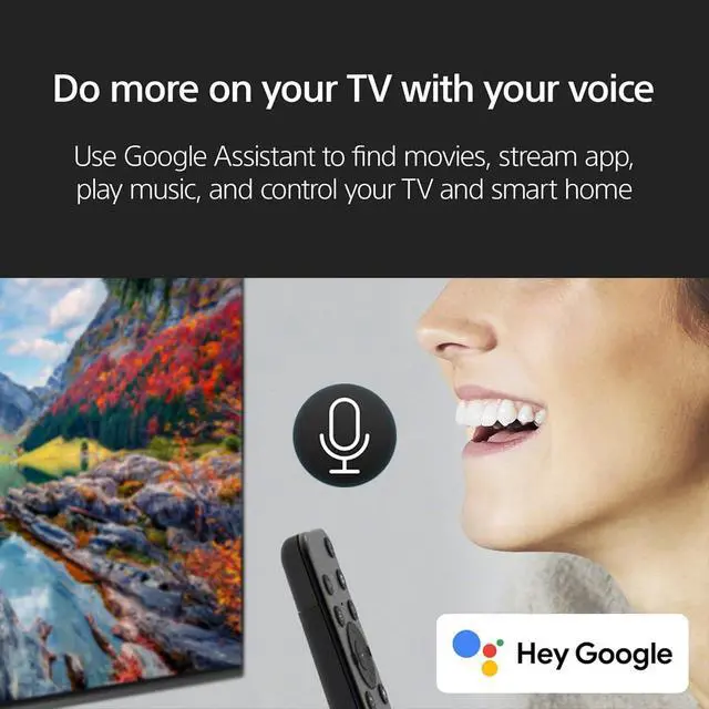 Alt view image 6 of 7 - for Sony Smart TV Remote Replacement,with Voice Control | Compatible with All Sony Bravia Google 4K UHD LED LCD HD Smart TVs
