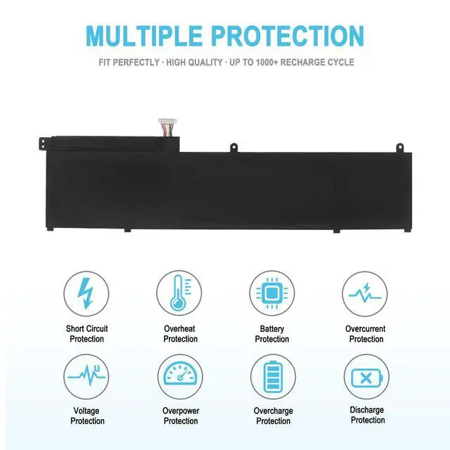 Alt view image 3 of 7 - 96Wh C32N2002 Replacement Laptop Battery for Asus ZenBook Flip 15 UX535 UM535 UX564 Q528 Q538 UX535LI UX535QA UM535QA UX564EH Q528EH Series 11.55V 8230mAh